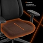 Крісло ігрове GamePro GC925B Fabric Black (GC925B) - зменшене зображення 11