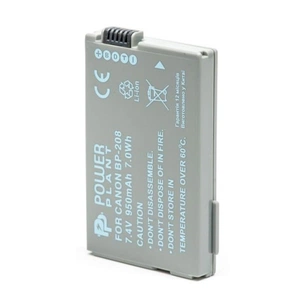 Акумулятор до фото/відео PowerPlant Canon BP-208 (DV00DV1075) зображення 1