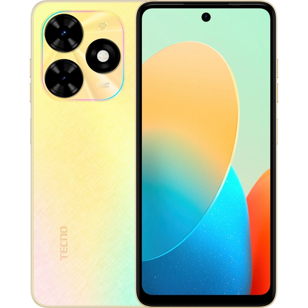 Мобільний телефон Tecno Spark Go 2024 3/64Gb Alpenglow Gold (4894947018077) - зображення 1