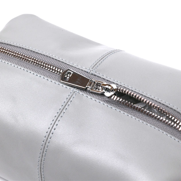 Косметичка Shvigel Шкіряна Сіра (16404) - зображення 5