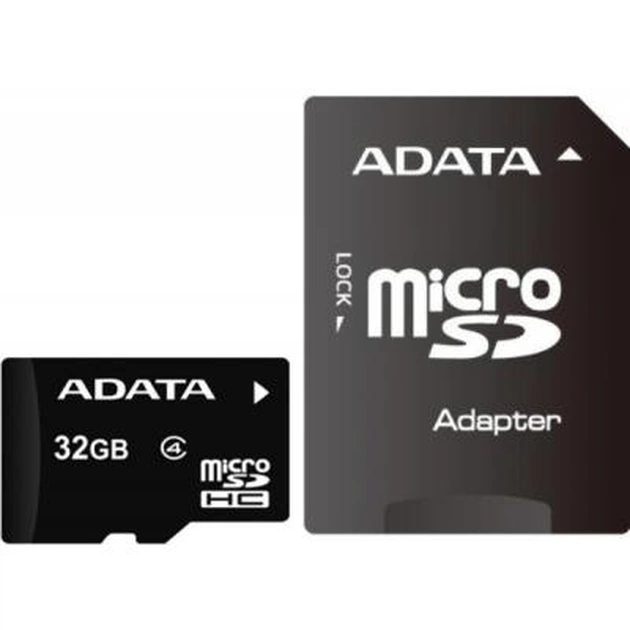 Карта пам'яті ADATA 32GB microSDHC class 4 (AUSDH32GCL4-RA1) - изображение 1