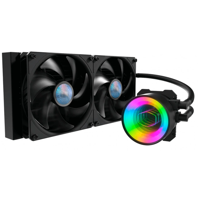Система рідинного охолодження CoolerMaster MasterLiquid ML280 Mirror (MLX-D28M-A14PK-R1) - изображение 1