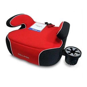 Автокрісло-бустер Welldon Penguin Pad Червоно-чорне (PG08-P02-003) зображення 1