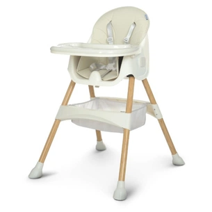 Стілець для годування Bambi M 4136-2 white wood зображення 1