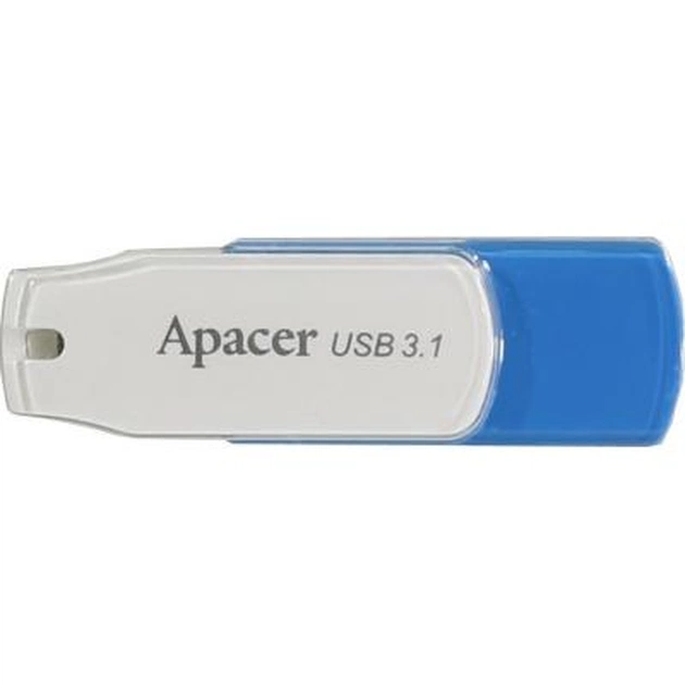 USB флеш накопичувач Apacer 32GB AH357 Blue USB 3.1 (AP32GAH357U-1) - зображення 1