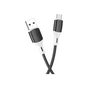 Дата кабель USB 2.0 AM to Micro 5P 1.0m 2.4A silicone BX79 black BOROFONE (6974443384765) - зменшене зображення 2