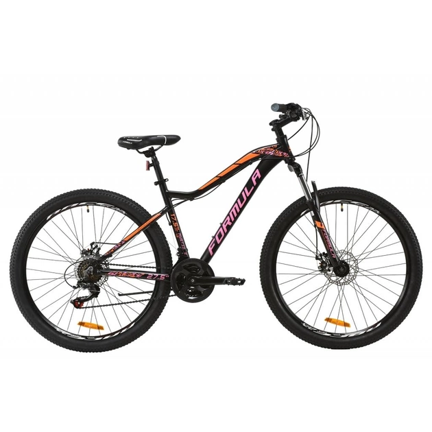 Велосипед Formula 27.5" MYSTIQUE 1.0 AM DD рама-17,5" 2020 чорно-помаранчевий (OPS-FR-27.5-036) - изображение 1