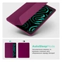 Чохол до планшета Armorstandart Smart Fold Pen Xiaomi Redmi Pad 2 Pro Plum (ARM89205) - зменшене зображення 5