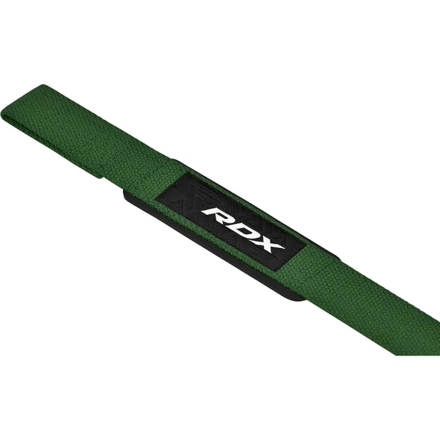 Кистьові лямки RDX W1 Gym Single Strap Army Green Plus (WAN-W1AG+) - picture 4