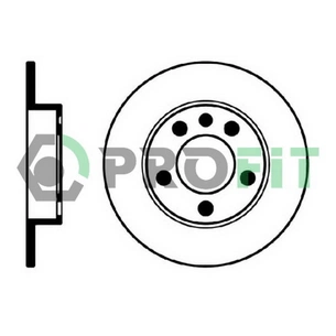 Гальмівний диск Profit 5010-0929 зображення 1