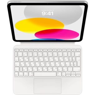 Чохол до планшета Apple Magic Keyboard Folio for iPad (10th generation) - Ukrainian, Model A2695 (MQDP3UA/A) зображення 1