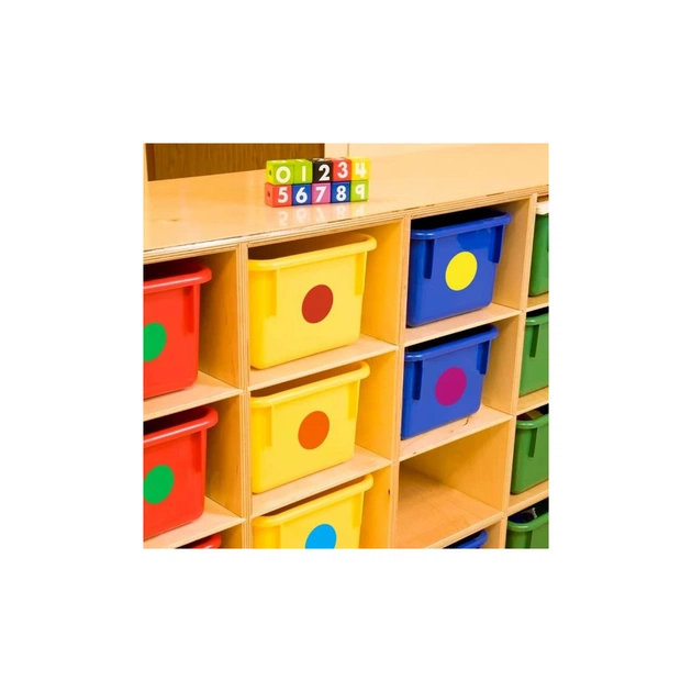 Етикетка UKRMARK термо ECO 38x38/ 0.1тис, коло, жовтий (900389) - picture 3