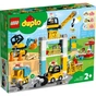 Конструктор LEGO Duplo Town Підйомний кран і будівництво 123 деталі (10933) - зменшене зображення 1