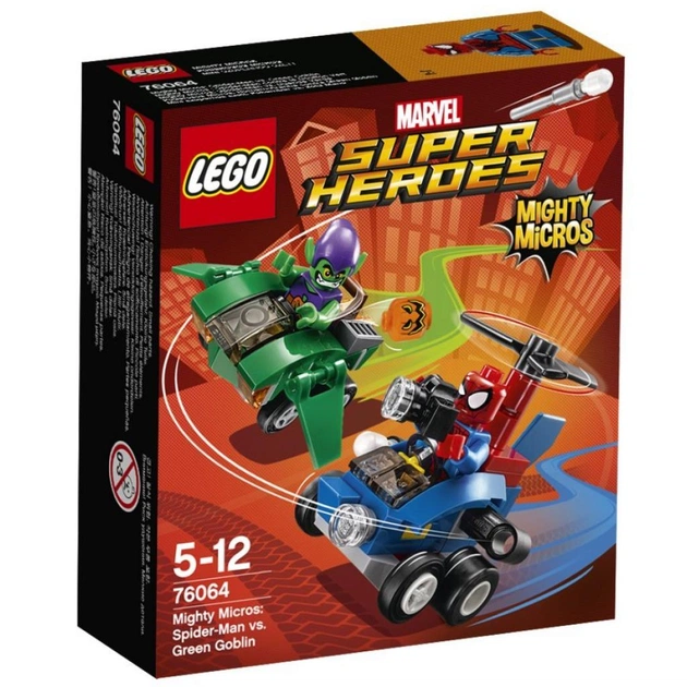 Конструктор LEGO Super Heroes Людина-павук проти Зеленого Гобліна (76064) - зображення 1