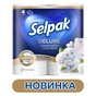 Туалетная бумага Selpak Deluxe 3 слоя 4 рулона (8690530046566) - уменьшенное изображение 2
