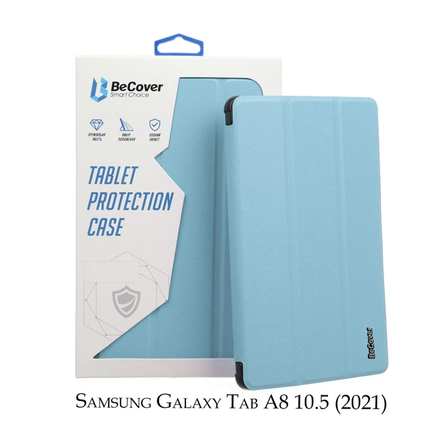Чохол до планшета BeCover Smart Case Samsung Galaxy Tab A8 10.5 (2021) SM-X200 / SM-X2 (707265) - изображение 1