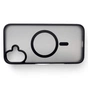 Чохол до мобільного телефона BeCover Metal Buttons Case (MagSafe) для Apple iPhone 16 Black (712090) - зменшене зображення 4