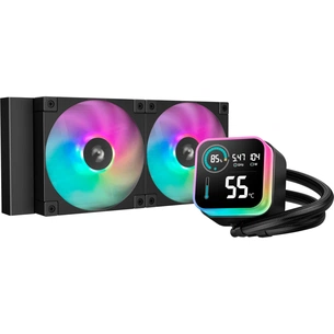 Система рідинного охолодження Deepcool LQ240 Black (R-LQ240-BKLSMW-G-1) изображение 1