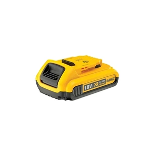 Акумулятор до електроінструменту DeWALT 18 В, 2 Аг, час заряджання 30 хв, вага 0.4 кг (DCB183) зображення 1