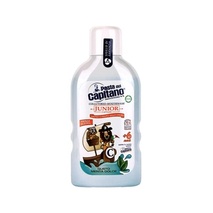 Ополіскувач для порожнини рота Pasta del Capitano Junior Soft Mint 400 мл (8002140135613) зображення 1