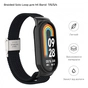 Ремінець до фітнес браслета Armorstandart Braided Solo Loop для Xiaomi Mi Band 7/6/5/4 Black (ARM69902) - зменшене зображення 3