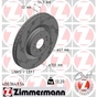 Гальмівний диск ZIMMERMANN 400.3649.54 - зменшене зображення 1