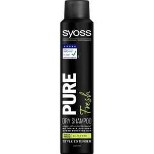 Сухий шампунь Syoss Pure Fresh 200 мл (9000101231502) изображение 1