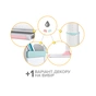 Парта Mealux Edmonton Multicolor Grey (BD-610 W/МС + G з полицею) - уменьшенное изображение 10