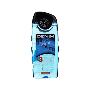 Гель для душу Denim Original потрійна життєва сила 250 мл (8008970004266) зображення 1