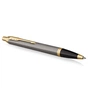 Ручка кулькова Parker IM 17 Grey Lacquer GT BP (21 132) - зменшене зображення 2