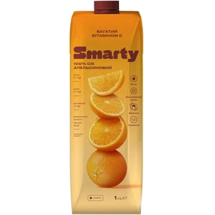 Сік Smarty Апельсиновий 1 л (2612005) зображення 1