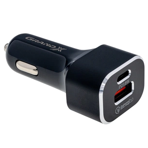 Зарядний пристрій Grand-X CH-29 PD 3.0, Quick Charge QС3.0, 1 TypeC, 1 USB (CH-29) зображення 1