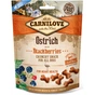 Ласощі для собак Carnilove Crunchy Snack зі страусом, ожиною та м'ясом 200 г (8595602527274) - зменшене зображення 1