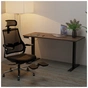 Комп'ютерний стіл Mealux PowerDesk Duo Walnut (EVO-242 Duo Walnut /B) - зменшене зображення 4