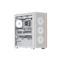 Корпус AeroCool D501A-G-WT-v2 White (ACCM-DS01043.21) - зменшене зображення 1