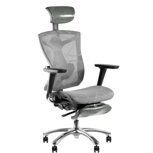 Крісло ігрове Barsky Game Mesh Grey (GM-02) зображення 1