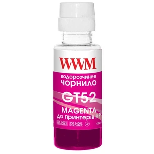 Чорнило WWM HP GT52 100г Magenta, для Ink Tank 115/315/319 (H52M) зображення 1