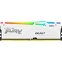Модуль пам'яті для комп'ютера DDR5 16GB 6000 MHz Beast White RGB Kingston Fury (ex.HyperX) (KF560C30BWA-16) - зменшене зображення 1