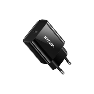 Зарядний пристрій Ugreen CD137 20W Type-C PD Charger (Black) (10191) зображення 1