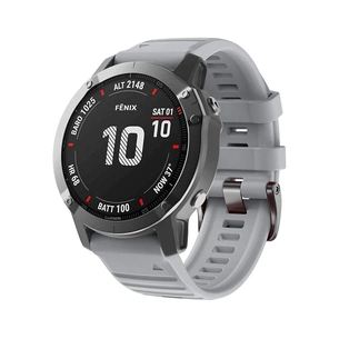 Ремінець до смарт-годинника Armorstandart Silicone 22mm для Garmin Fenix 5/6 Grey (ARM60797) зображення 1