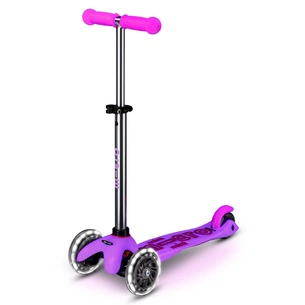 Самокат Micro Mini Deluxe Glow LED Морозний рожевий (MMD217) изображение 1