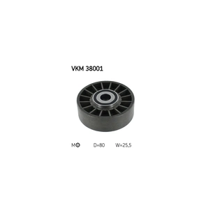 Ролик натягувача ременя SKF VKM 38001 зображення 1