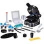 Мікроскоп Bresser Junior CM-04 100x-900x Black з набором для дослідів і адаптером для смартфона (14951) (931504) - уменьшенное изображение 5