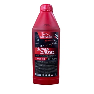 Моторна олива NORVEGO SUPER DIESEL 10W40 1л зображення 1