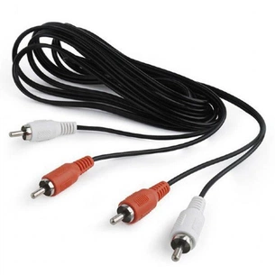 Кабель мультимедійний 2xRCA M to 2xRCA M 1.8m Cablexpert (CCA-2R2R-6) изображение 1