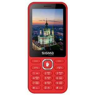 Мобільний телефон Sigma X-style 31 Power Type-C Red (4827798855058) зображення 1