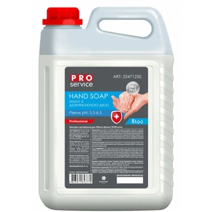 Рідке мило PRO service PROtect з дезинфікуючою дією 5 л (4823071643770) зображення 1