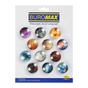Магнит Buromax набор стеклянных магнитов SPACE, 12 шт 30 мм (BM.0048) - уменьшенное изображение 1