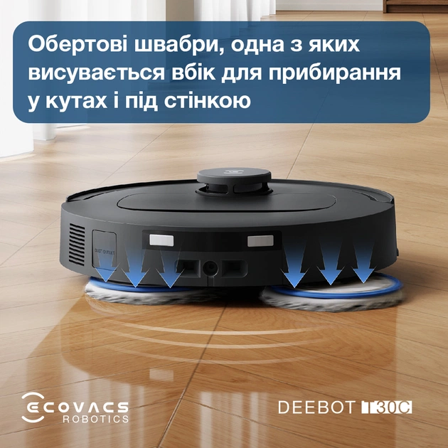 Робот-пилосос Ecovacs Deebot T30C Black (DLX71) - зображення 4