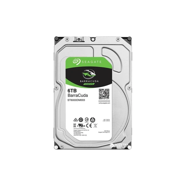 Жорсткий диск 3.5" 6TB Seagate (# ST6000DM003 #) - зображення 1